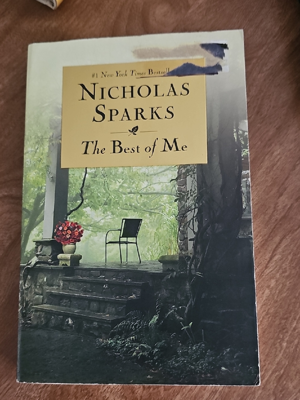 Nicholas Sparks "The Best of Me" Paperback - Green Cover